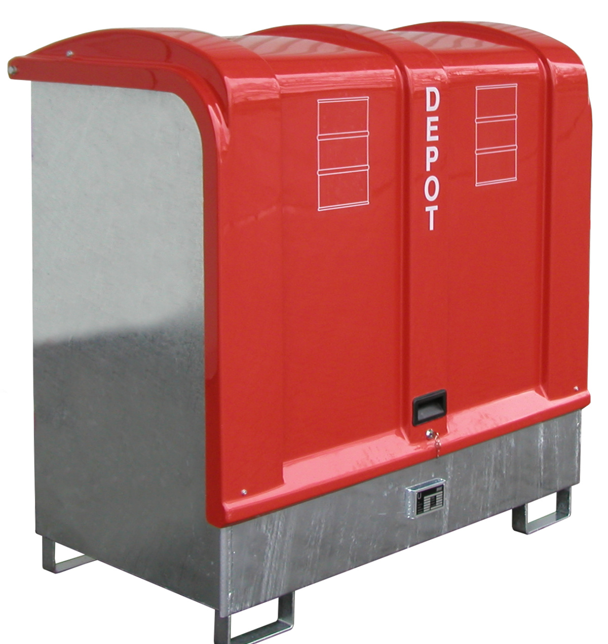 Gefahrstoff-Depot Typ GD-B feuerverzinkt